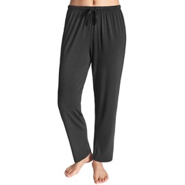Latuza Women's Knit Loungewear Pajama Pants LP Black