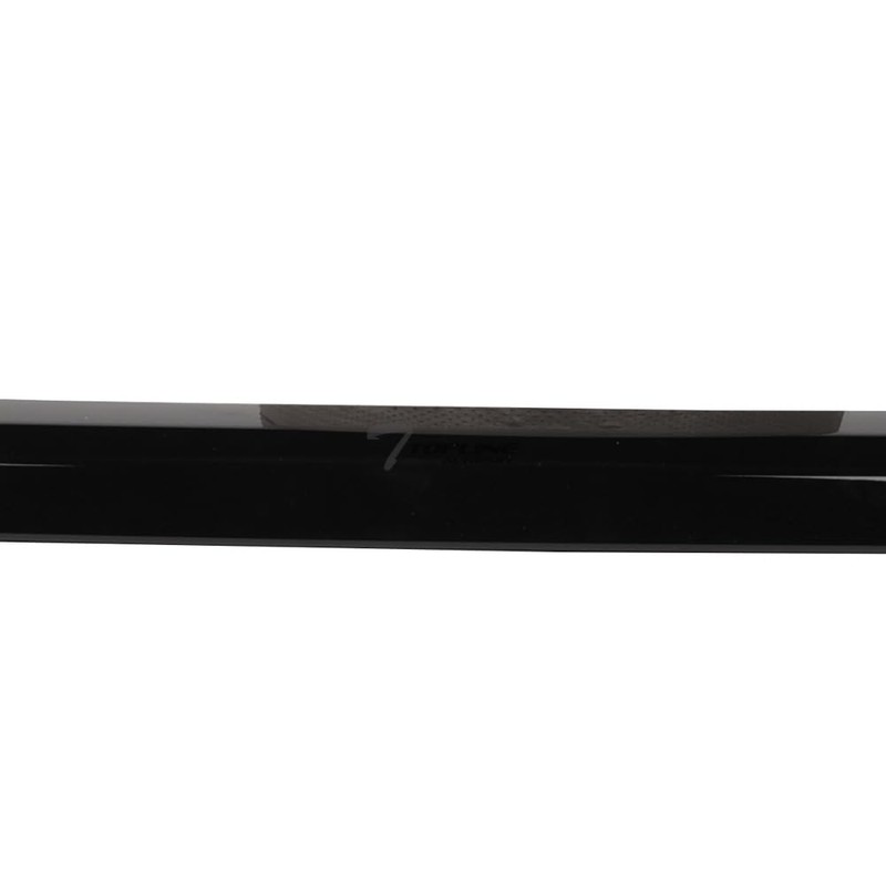 Glossy Black Denali Style Front Upper Grill Grille Hood Molding