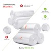 5 Gallon 220 Counts Strong Trash Bags Garbage Bags by
