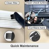 Kodahome Turbo Brush Vacuum Attachment, Compatible with Miele Canister Vacuums,
