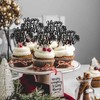 24 piezas de adornos para cupcakes 2024 Feliz Año Nuevo