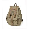 Gootium 21101AMG-S Specially High Density Thick Canvas Backpack Rucksack, Army