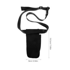 PACKOVE Carry Essential Oil Bottles Spa Lotion Bag Massage Bottle Holder Portable Massage Supply Pouch Neoprene