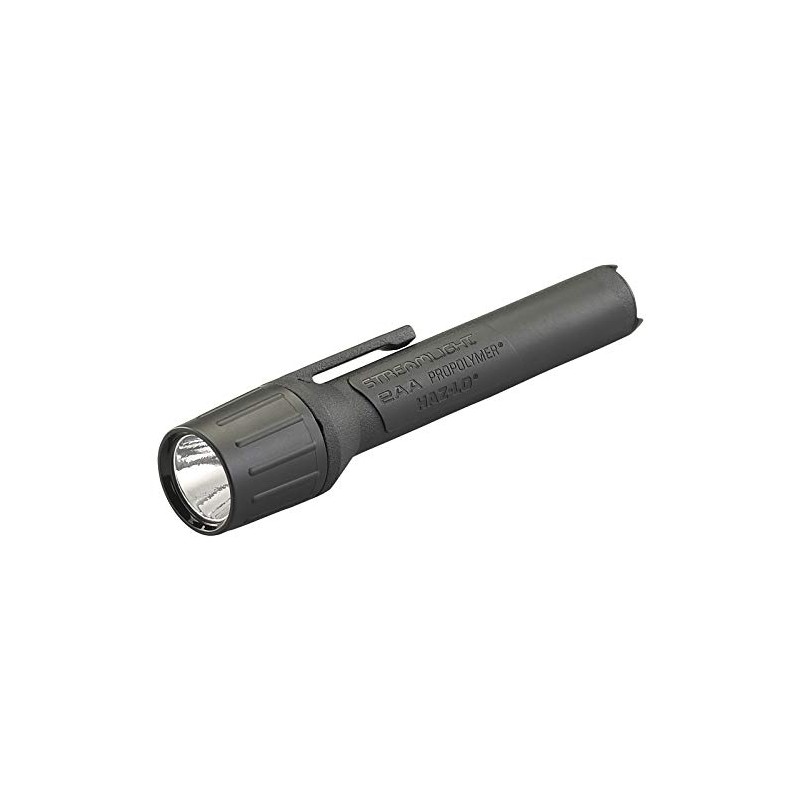 Streamlight 67100 2AA ProPolymer 65-Lumen HAZ-LO Intrinsically Safe, Waterproof Alkaline
