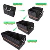 LI LIBZAKI Trunk Organizer Cargo Organizer Trunk Storage Waterproof Collapsible