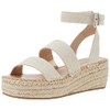 The Drop Women's Listilla Espadrille Wedge Sandal, Linen, 8.5