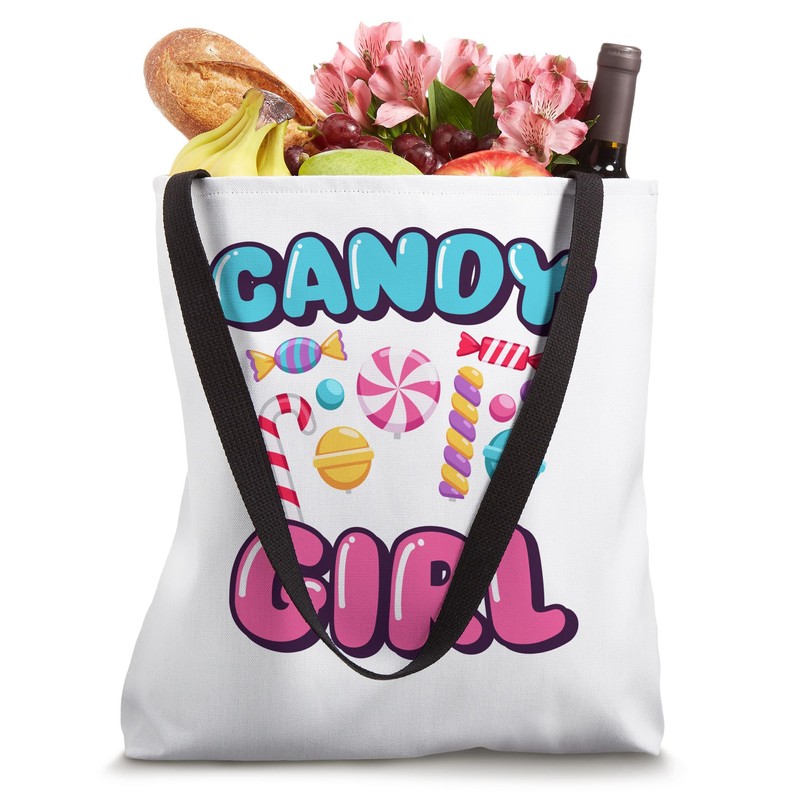 Candy Girl Candy Sweets Tote Bag