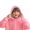 LetsFunny Oversized Hooded Blanket Sweatshirt, Super Soft Warm Comfortable Sherpa