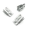 VVO Fasteners Metal Interior Side Trim Clip, Silver (Pack of