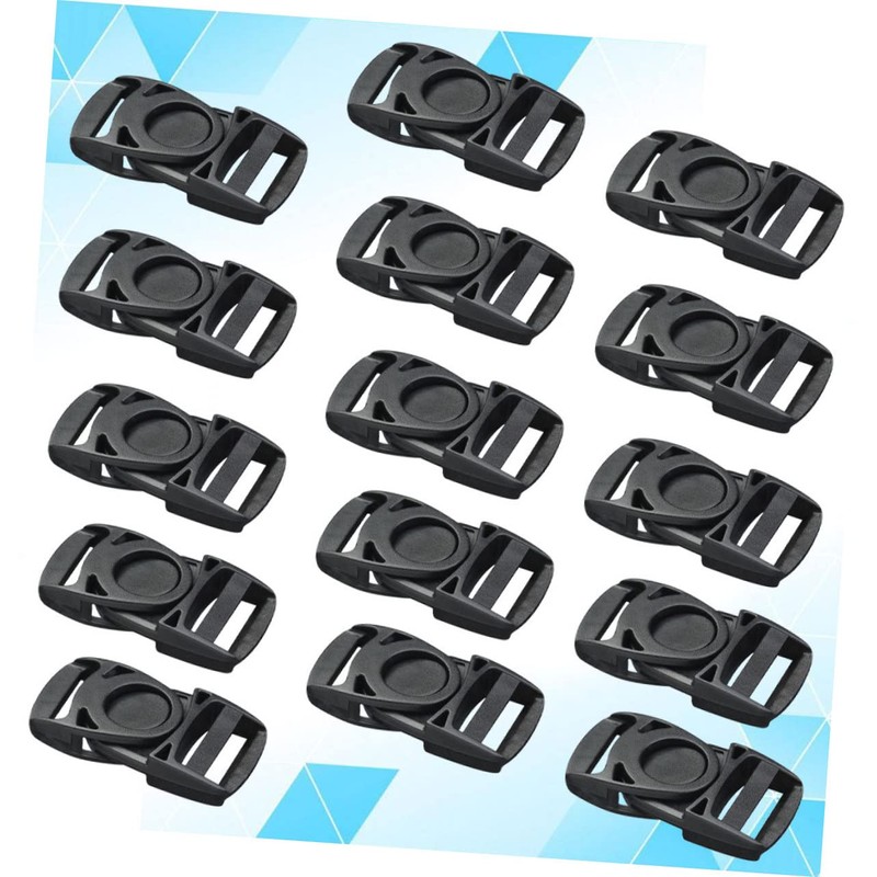 BESPORTBLE 50pcs Rotary Safety Buckles for Backpacking - Durable Multifunctional