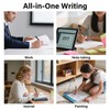 EUSOAR Erasable Pens Black, 12 Pack Eraser Pen Fine Point
