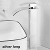 Black Waterfall Bathroom Faucet for Wash Basins – Short Deck-Mounted