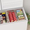 blitzlabs Chest Freezer Organizer Bins, Deep Freezer Basket Storage Wire