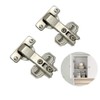 2 pcs 90 Degree Cabinet Door Hinges 180 Degree Soft
