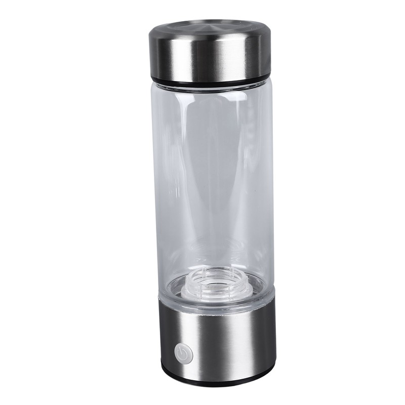 Hydrogen Rich Water Bottle USB Charging 420ml Portable Alkaline Water