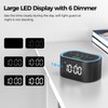 Reacher Digital Alarm Clock & White Noise Sound Machine, 21