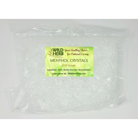Wild Herb Pure Menthol Crystals USP (4 OZ)