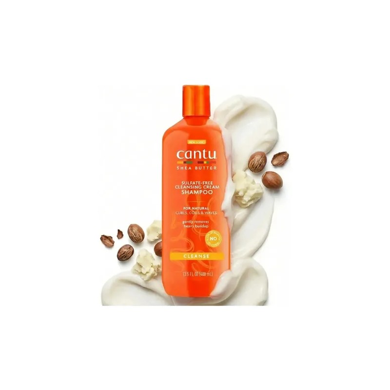 Shampoo Para Rulos 400 Ml Cantu Manteca De Karite