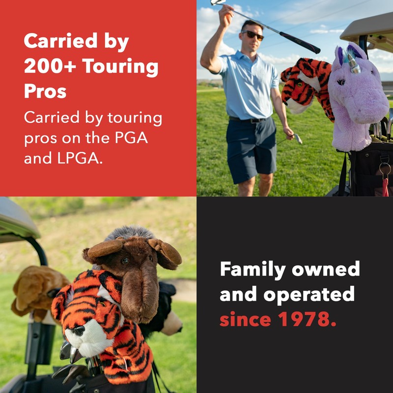 Daphne's Headcovers Owl Hybrid Headcover | Premium Hybrid and Fairway