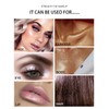 Glitter Powder Highlighter Makeup, Body Brightens the Natural Three-dimensional Face