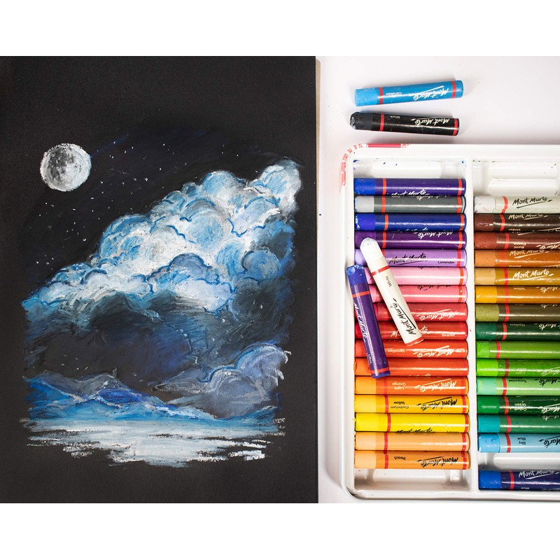 Mont Marte Oil Pastels Set - 36 Pieces - Soft