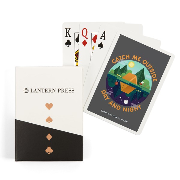 Lantern Press Zion National Park, Catch Me Outside, Camping Scene