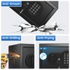 Mitlvge 0.5 Cu Ft Mini Safe Box with Fireproof Document