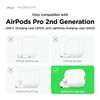 elago Compatible with AirPods Pro 2 Case Clear Cover -
