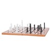 Wooden Chess Game Children Adult Portable Funny Folding Chess Board