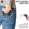POWR Mens Wallet, Slim Wallet RFID Blocking Minimalist Credit Card