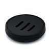 Soap Dish Black Round
