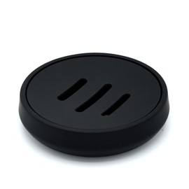Soap Dish Black Round