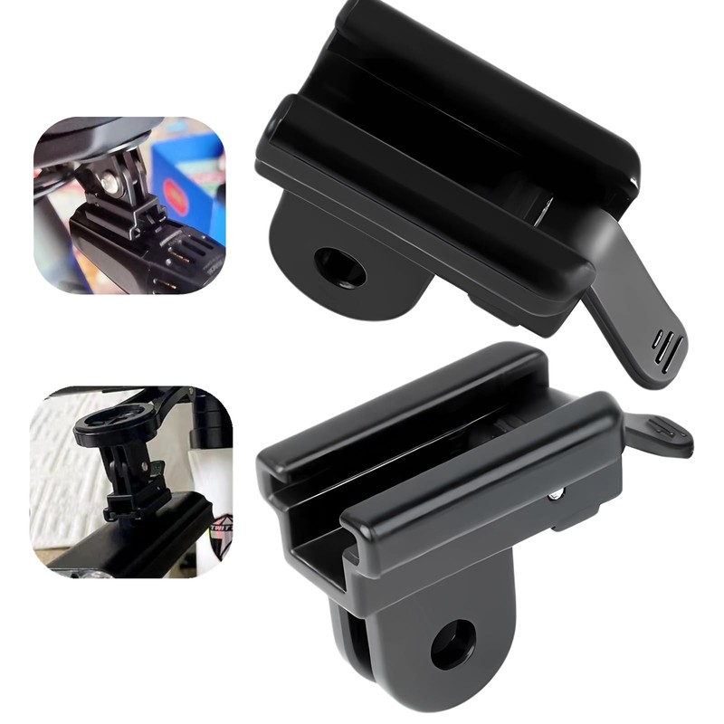 FZGLHQQ 2 PCS Bike Light Holder Adapter Stable Bicycle Flashlight