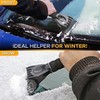 Hampine Ice Scraper Glove for Car Windscreen, Snow Scraper with
