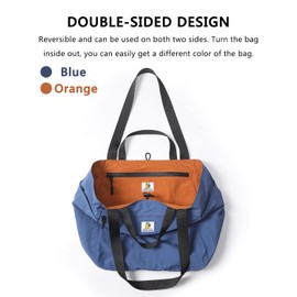 VanFn Duffle Bags, Women Sports Gym Bag, Foldable Travel Totes Duffel Bag, Outdoor Weekend Bag, Lightweight Luggage Duffle Backpack, Shoulder Handbag for Men, P.Travel Series