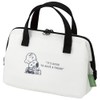 Skater KGA1 Snoopy Badge Insulated Lunch Bag