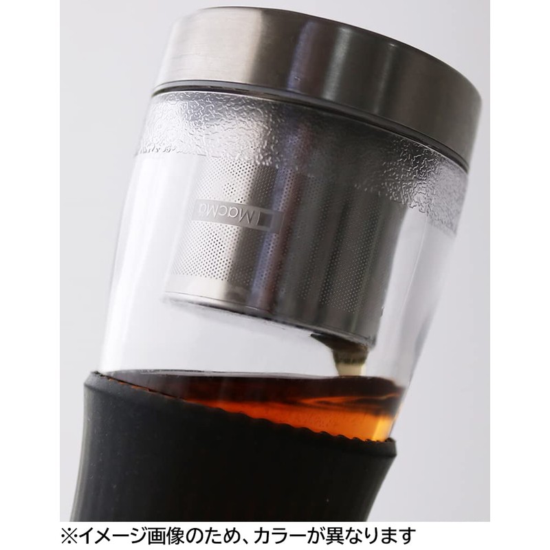 Macma AA0160 T-Go Water Bottle with Strainer, 16.9 fl oz