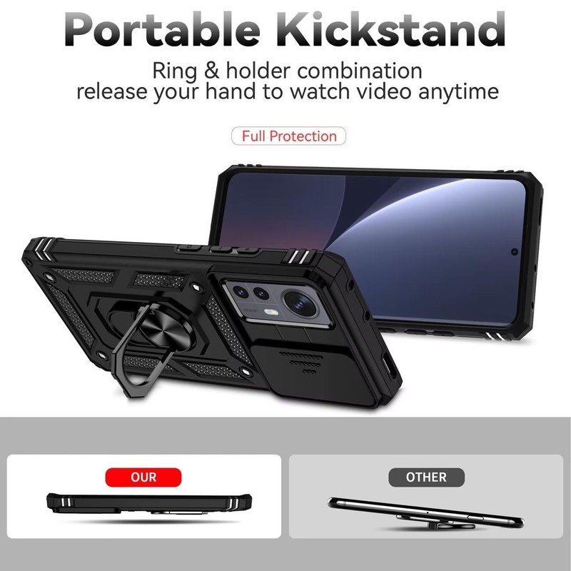 Vokuha Case for Mi 12 Pro 5G, 2201122C Case with