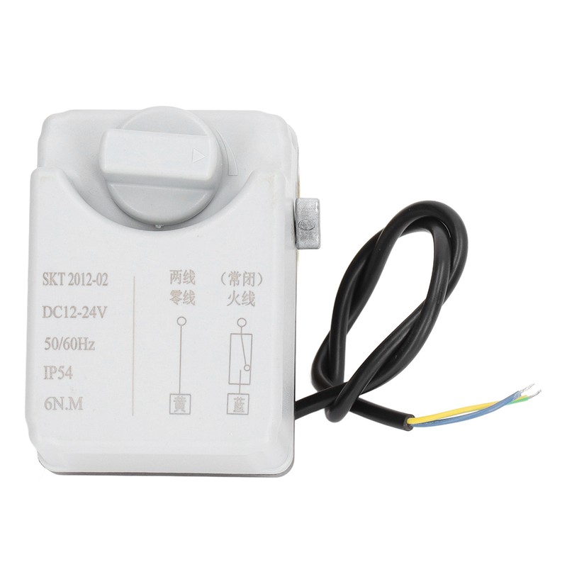 Motorized Ball Valve Electrical 2 Way Normally Closed Manual Automatic