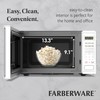 Farberware 0.9 Cu. Ft. Countertop Microwave Oven – 900 Watts