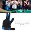 Billiard Pool Gloves 3 Fingers Cue Gloves Shooters Snooker Cue