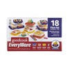 GoodCook EveryWare 18 Piece Lunch Set, Assorted Colors, BPA Free
