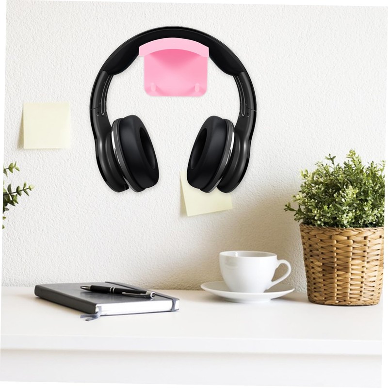 jojofuny No Drill Gaming Headset Stand Cute Wall Mount Headphone