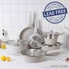 Country Kitchen Non-Stick Cast Aluminum Cookware Set - Durable Kitchen
