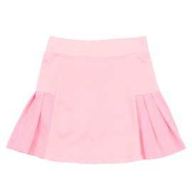 JESKIDS - Faldas de tenis de golf para niñas con pantalones cortos, falda plisada atlética para pickleball 6~13T, Rosado, 6-7 Años