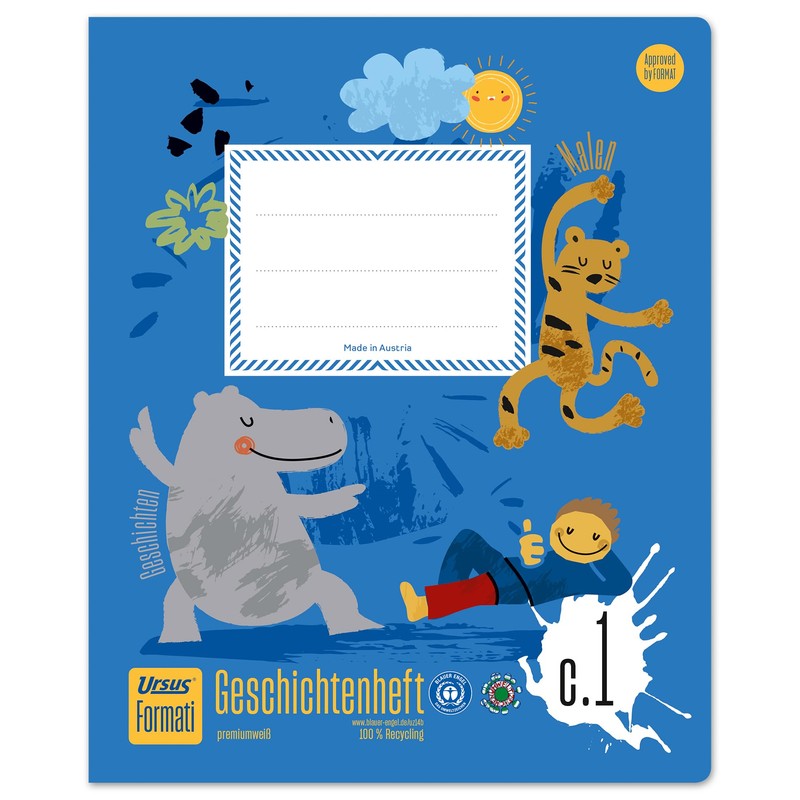 Formati Creative Book C.1 Quart 20 Sheets Blank + Lined