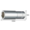 Tone HP3S-13L Deep Socket (6 Angle), 3/8" (9.5 mm) Drive,