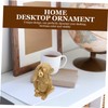 Kichvoe Resin Monkey Figurine Stylish Desktop Adornment Unique Home Decor