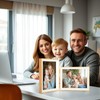 Epecfan Double Picture Frame 5x7 Vertical and Horizontal Hinged Picture