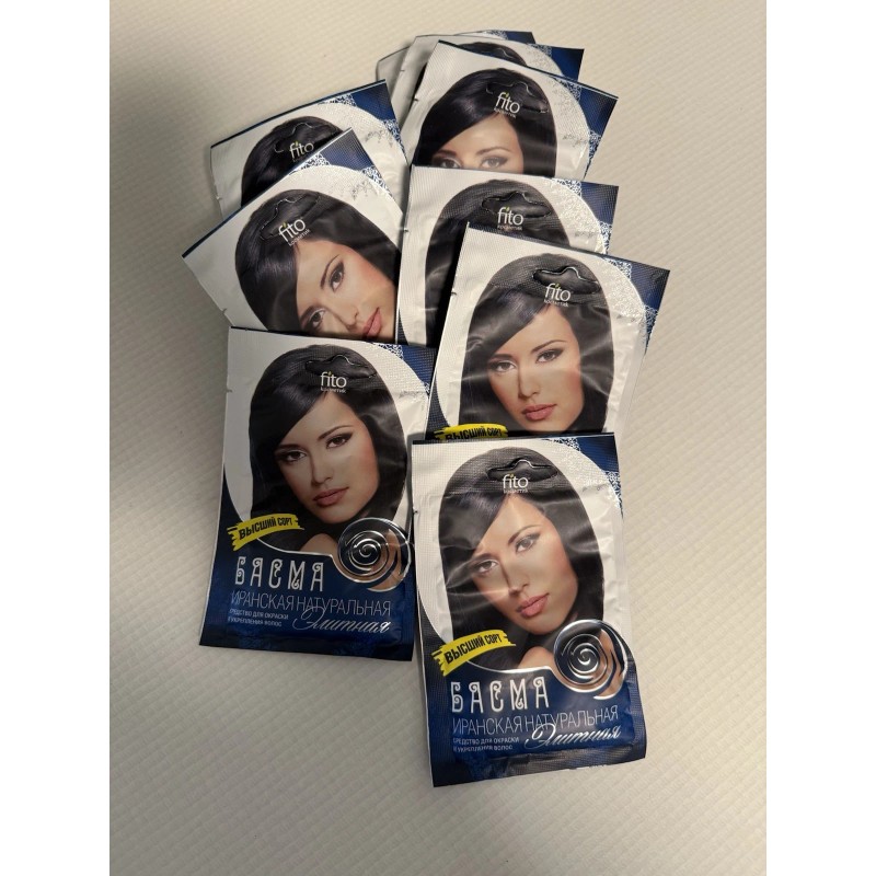 Fito Cosmetic Natural Iranian Basma 100% Natural Hair dye, 25